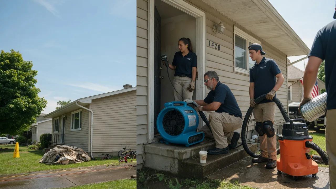 Water Damage Restoration in Carrier Mills, IL near me